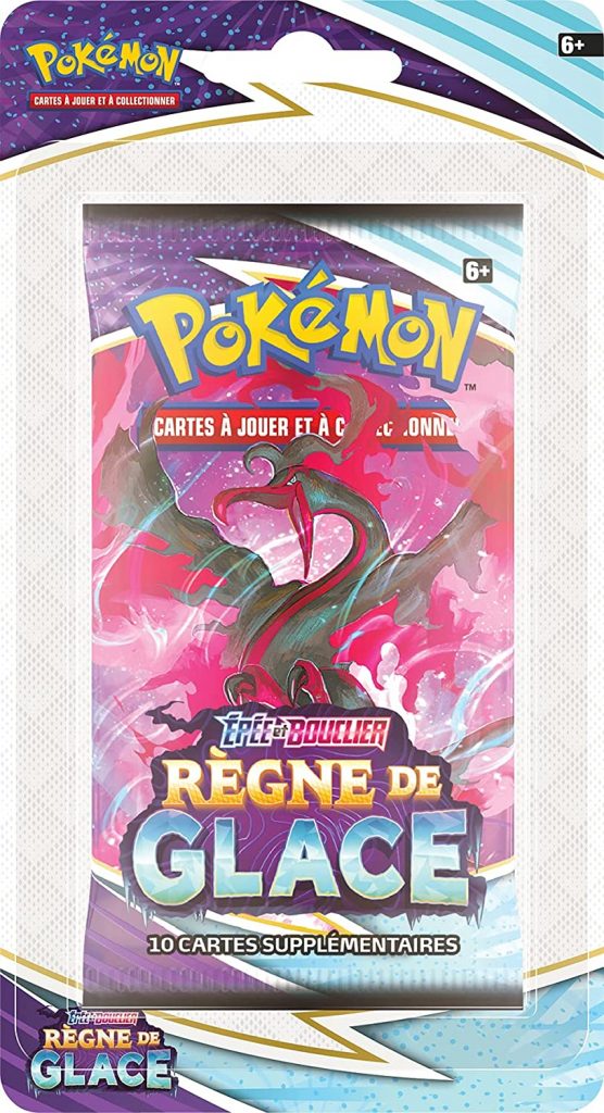 promo booster Pokemon Epée et Bouclier Règne de Glace