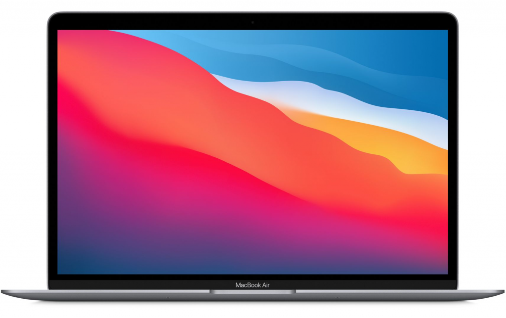 Deal sur Ordinateur Apple Macbook AIR New M1 8 256 Gris Sideral