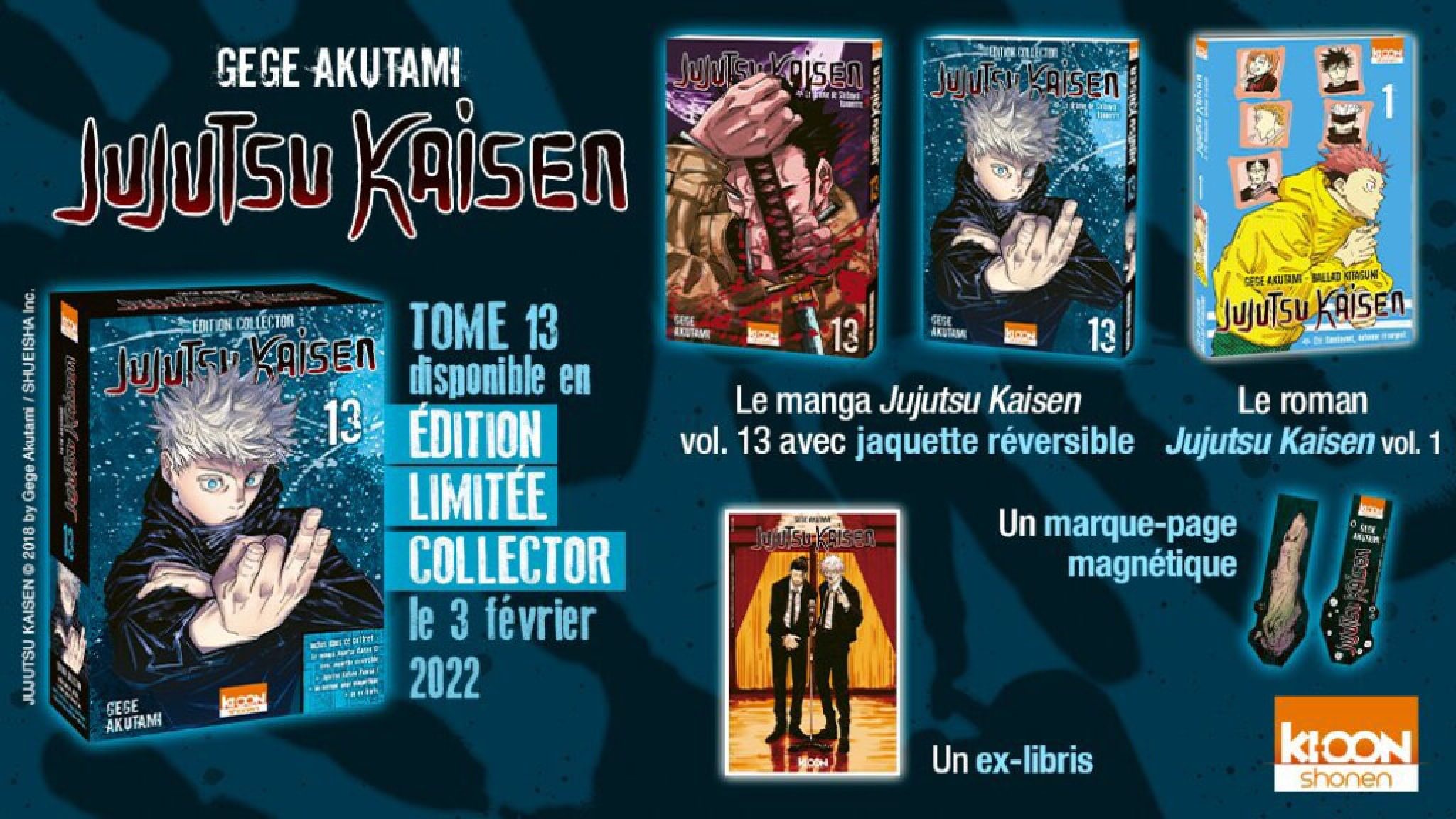 Jujutsu Kaisen Tome 13 Collector Précommande Jujutsu Kaisen : où commander le Tome 13 Collector Jujutsu Kaisen