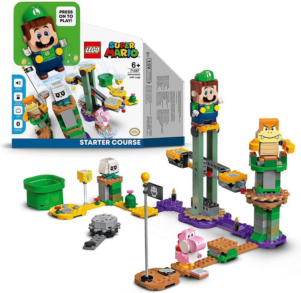 LEGO 71387 Super Mario Pack de Démarrage Les Aventures de Luigi