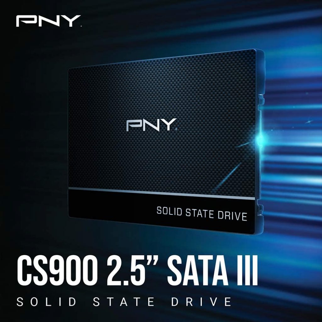 PNY CS900 SSD Interne SATA III, 2.5 pouces, 250Go