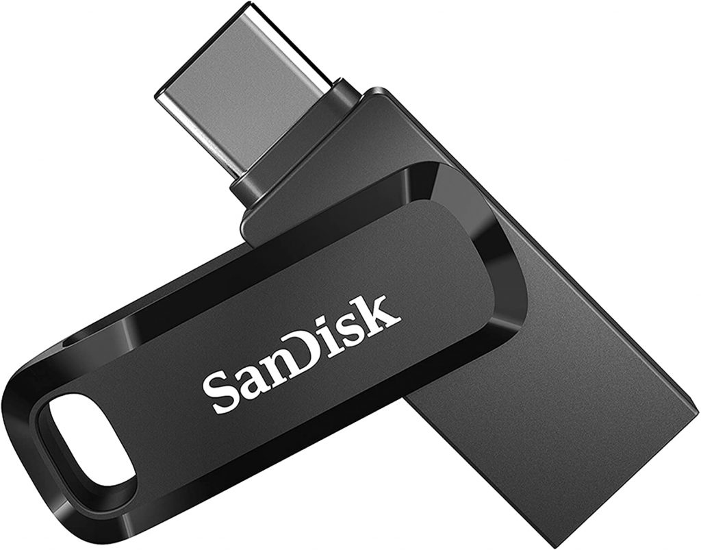 Clé USB à double connectique SanDisk Ultra Go en promo