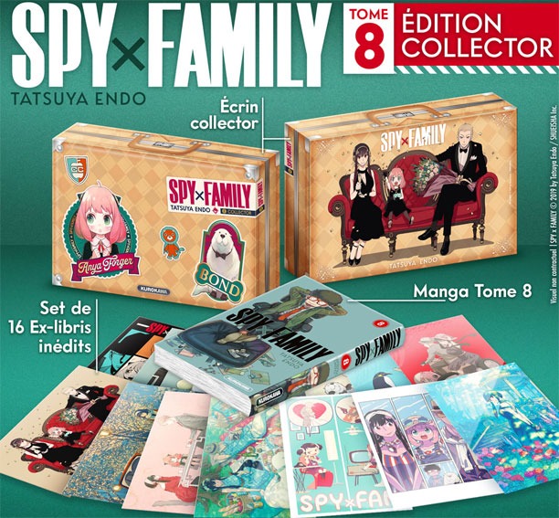 tome 8 collector spy x family