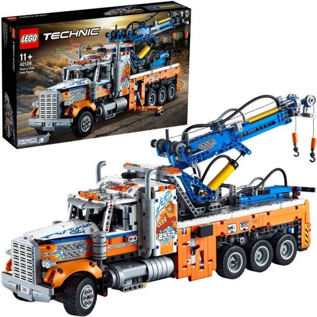 deal camion avec grue LEGO
