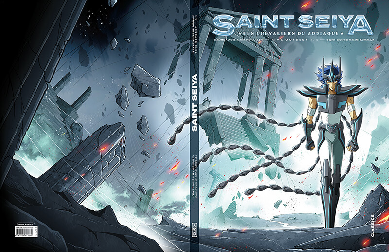 visuel de la couverture alternative de la BD Collector Saint Seiya Tome 1