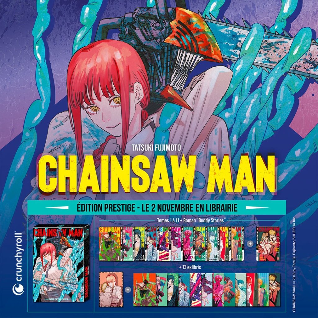 commander le coffret prestige de Chainsaw Man partie 1