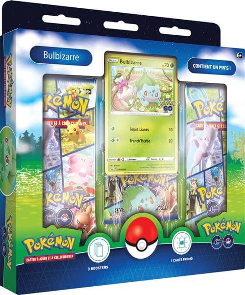 Où trouver en stock le coffret Pokémon Go Pin Bulbizarre ?