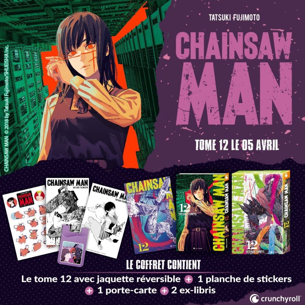 Contenu du Tome 12 édition spéciale limitée de Chainsaw Man
