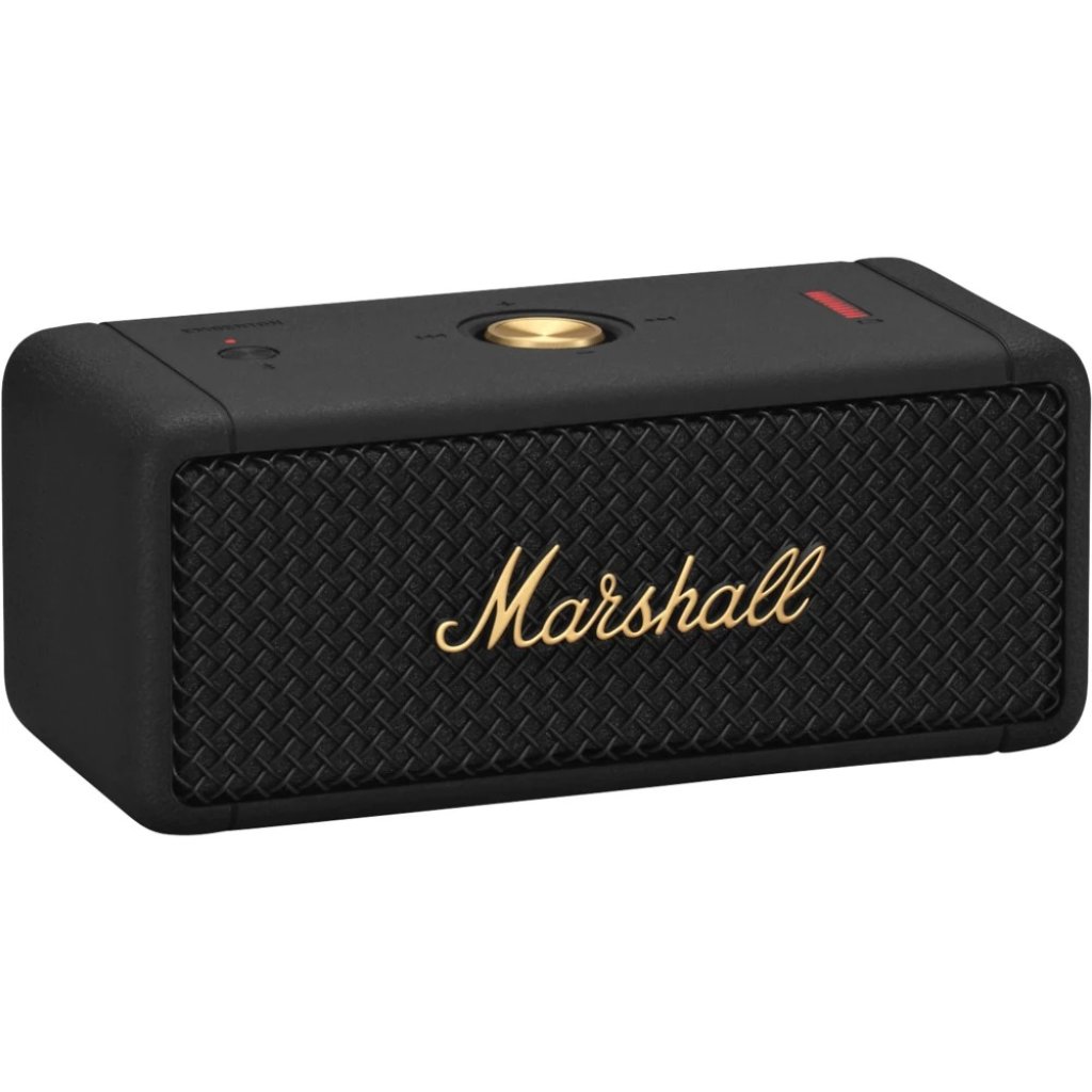 Deal du jour : Enceinte portable Marshall Emberton BT Black & Brass