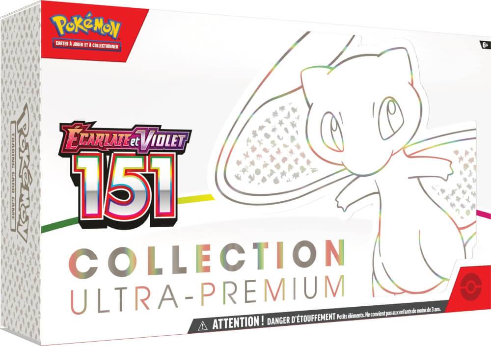 Où acheter le coffret Pokémon Écarlate et Violet – 151 Collection Ultra Premium Mew ?