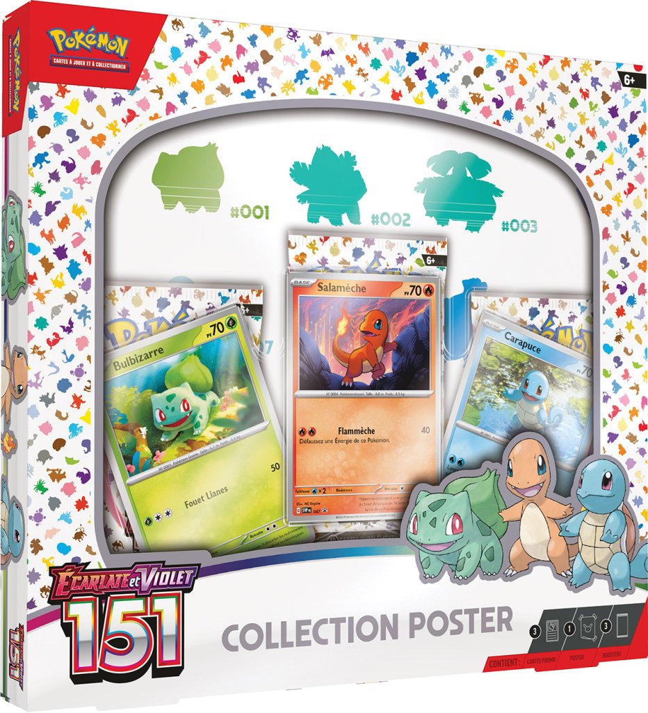 Où acheter le coffret Pokémon 151 Collection Poster ?