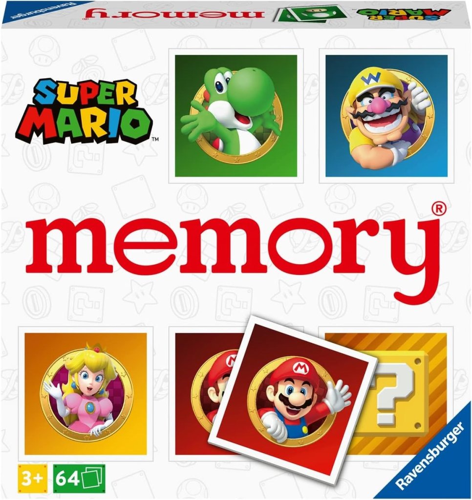 Ravensburger - Jeu Educatif - Grand memory - Super Mario en promotion sur Amazon