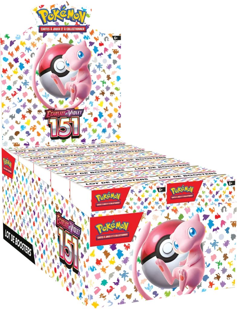 Où acheter des coffrets Bundle Lot de 6 boosters Pokémon 151 ?