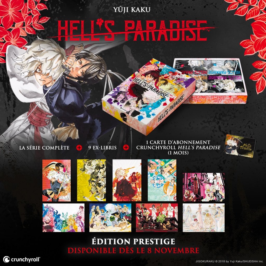 Où acheter le coffret édition Prestige 2023 du manga Hell's Paradise ?