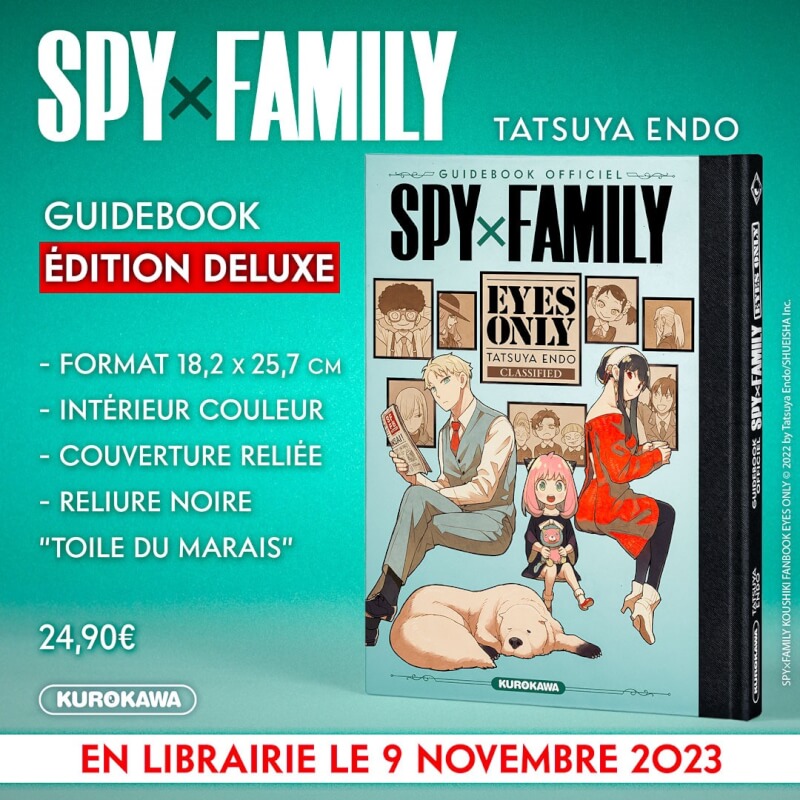 Où acheter le Guidebook SPY x FAMILY édition Deluxe ?