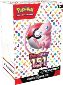 Où acheter le coffret Pokémon 151 Bundle 6 boosters ?