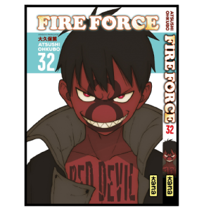 Tome 32 du manga Fire Force avec la jaquette Collector Canal BD