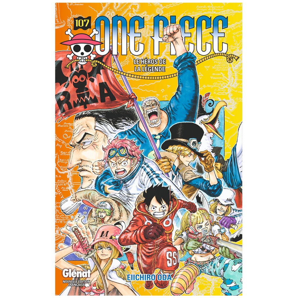 Où acheter le Tome 107 de One Piece avec sa jaquette spéciale à effet métallisé 1er tirage ?
