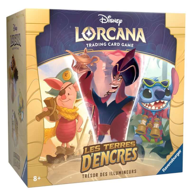 Acheter le coffret Disney Lorcana Chapitre 3 - Le Trésor des Illumineurs Les Terres d'Encres