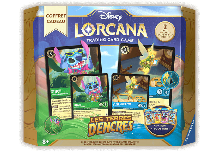 Où acheter le Coffret Cadeau Disney Lorcana Chapitre 3 - Les Terres d'Encres ?