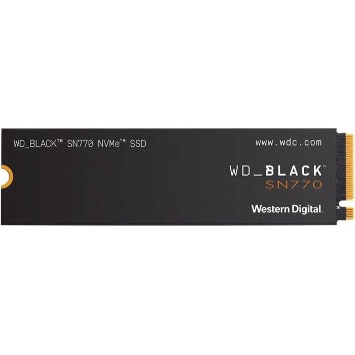 Soldes Cdiscount : Disque SSD Interne - SN770 NVMe - WD_BLACK - 2 To 