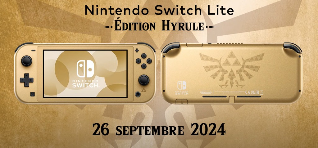 Où précommander la nouvelle console Nintendo Switch Lite édition Zelda / Hyrule ?