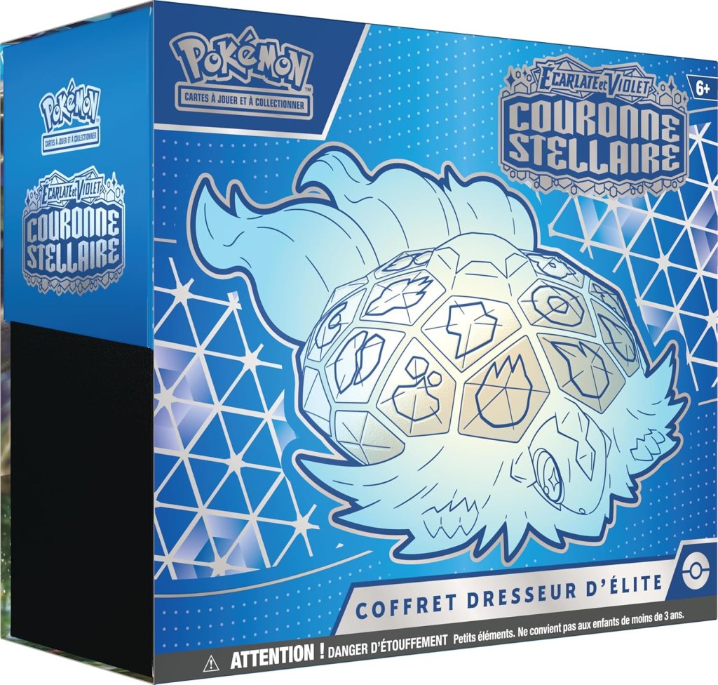 Où acheter le coffret Pokémon ETB dresseur d'élite EV07 Couronne Stellaire ?