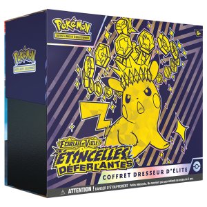 coffret ETB Pokémon dresseur d'élite EV08 Étincelles Déferlantes