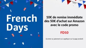 code promo amazon FD10 : 10€ de réduction dès 50€ d'achats