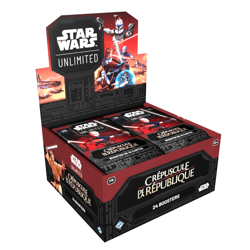 commande la display 24 boosters Star Wars Unlimited Set 3 Crépuscule de la République