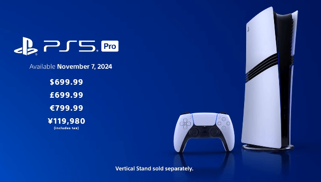 Prix et date de sortie de la console PS5 Pro de Sony