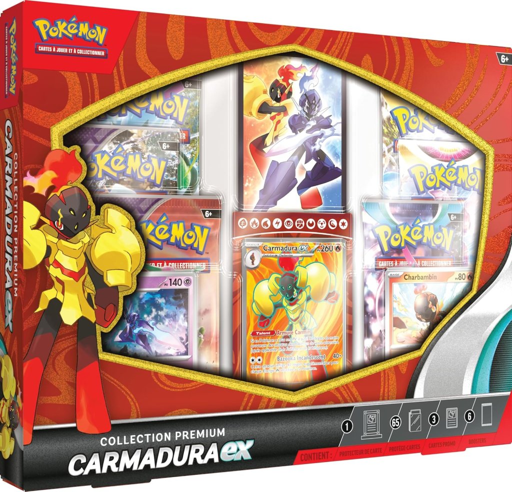 promo coffret Premium Pokémon sur Amazon