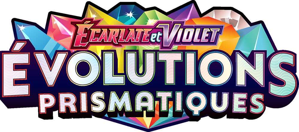 logo officiel série pokémon EV08.5 Écarlate et Violet – Évolutions Prismatiques