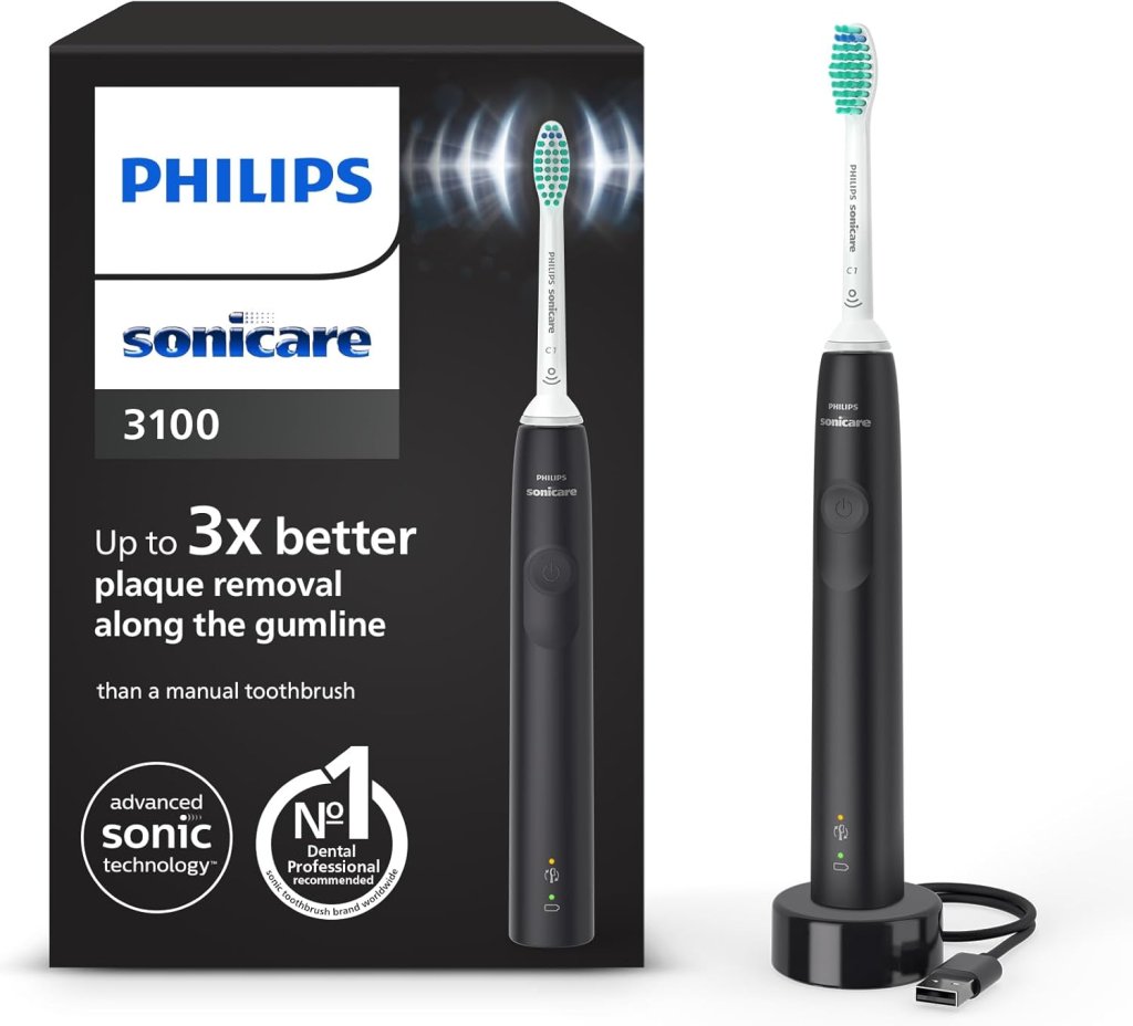 promo brosse à dents électrique sonique Philips Sonicare 3100 sur Amazon