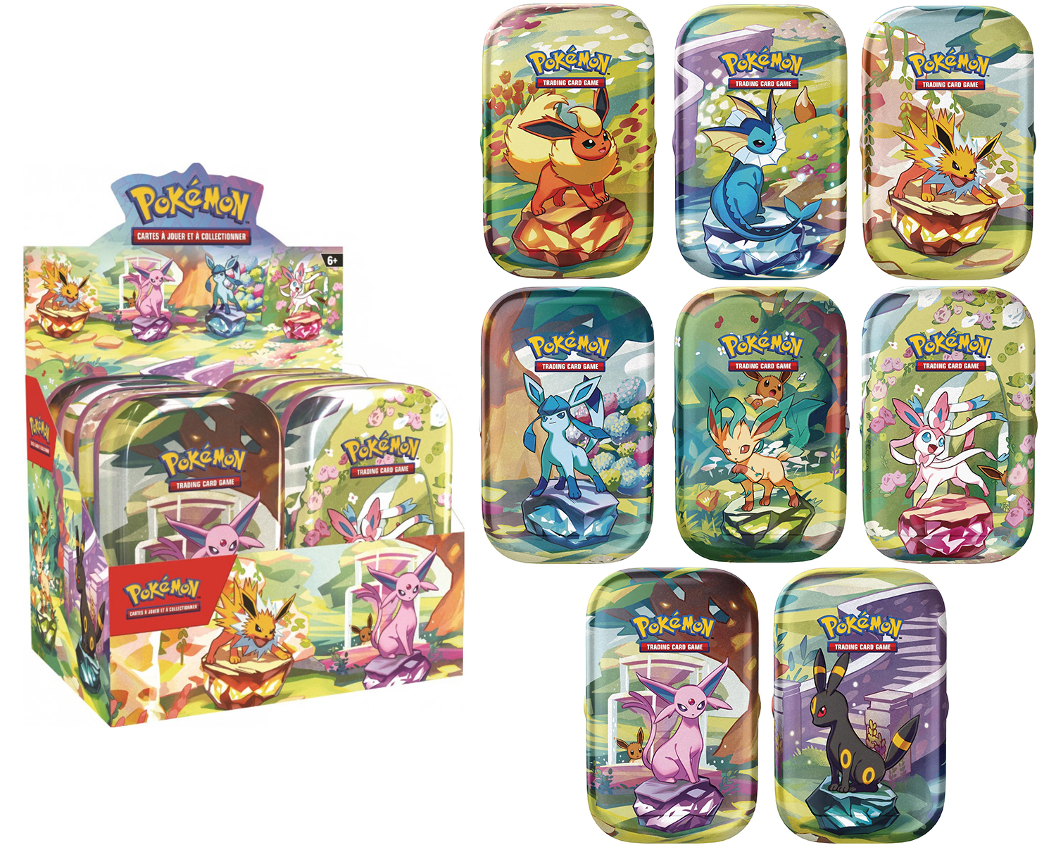 Les conseils pour trouver en stock et acheter les Mini Tins Pokémon EV8.5 Evolutions Prismatiques