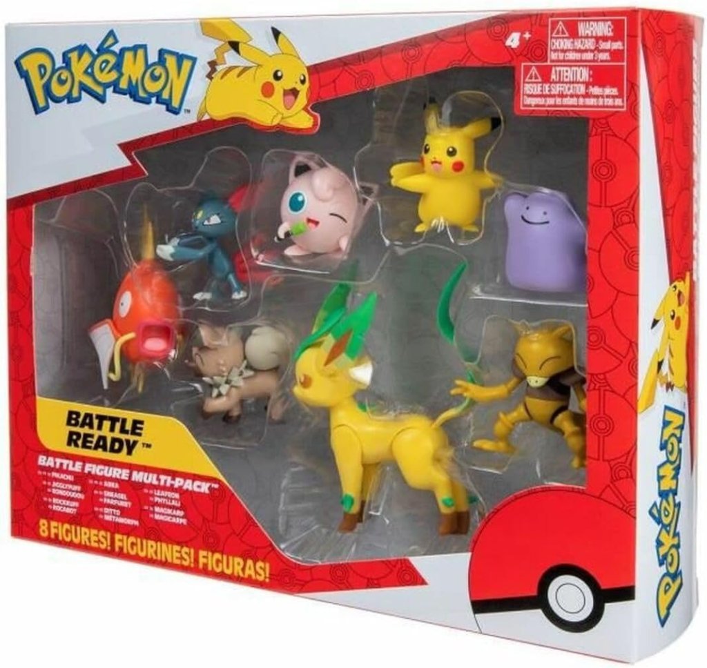 Bandai Pokémon 8 Figurines Battle en promo sur Amazon