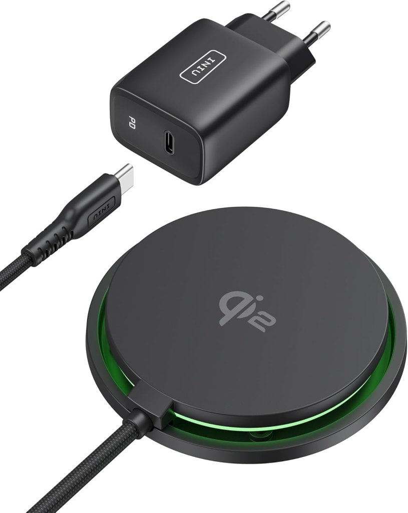 Bon plan Amazon : INIU Chargeur Induction iPhone, 15W 