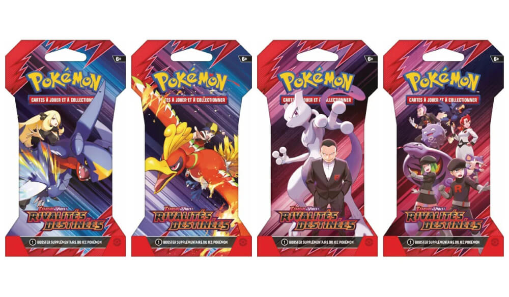 Booster sous blister Pokémon EV10 Rivalités Destinées : où les acheter ?