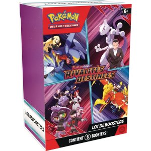Coffret Pokémon EV10 Bundle Lot de 6 Boosters Rivalités Destinées : où l'acheter ?