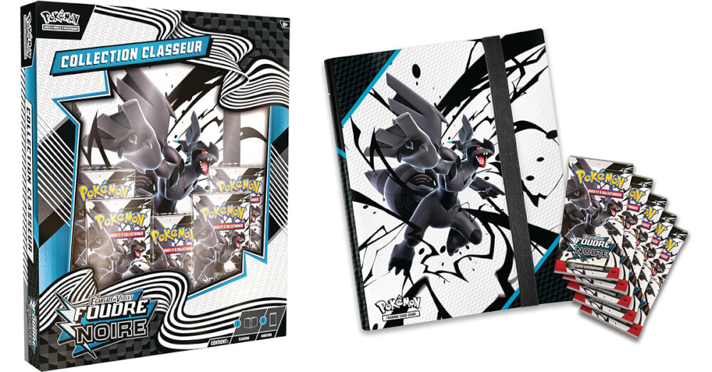Coffret Pokémon Collection Classeur EV10.5 - Foudre Noire à l'effigie de Zekrom
