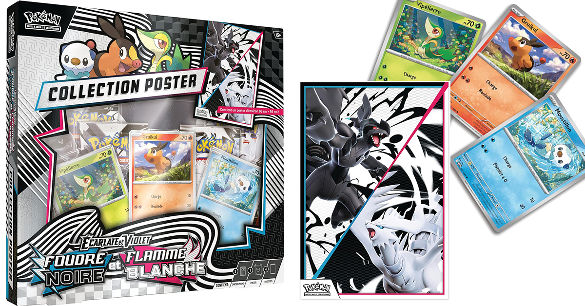 Coffret Pokémon EV10.5 Collection Poster Unys : où le commander ?