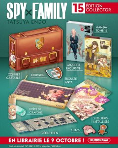 Manga Spy x Family Tome 15 édition Collector