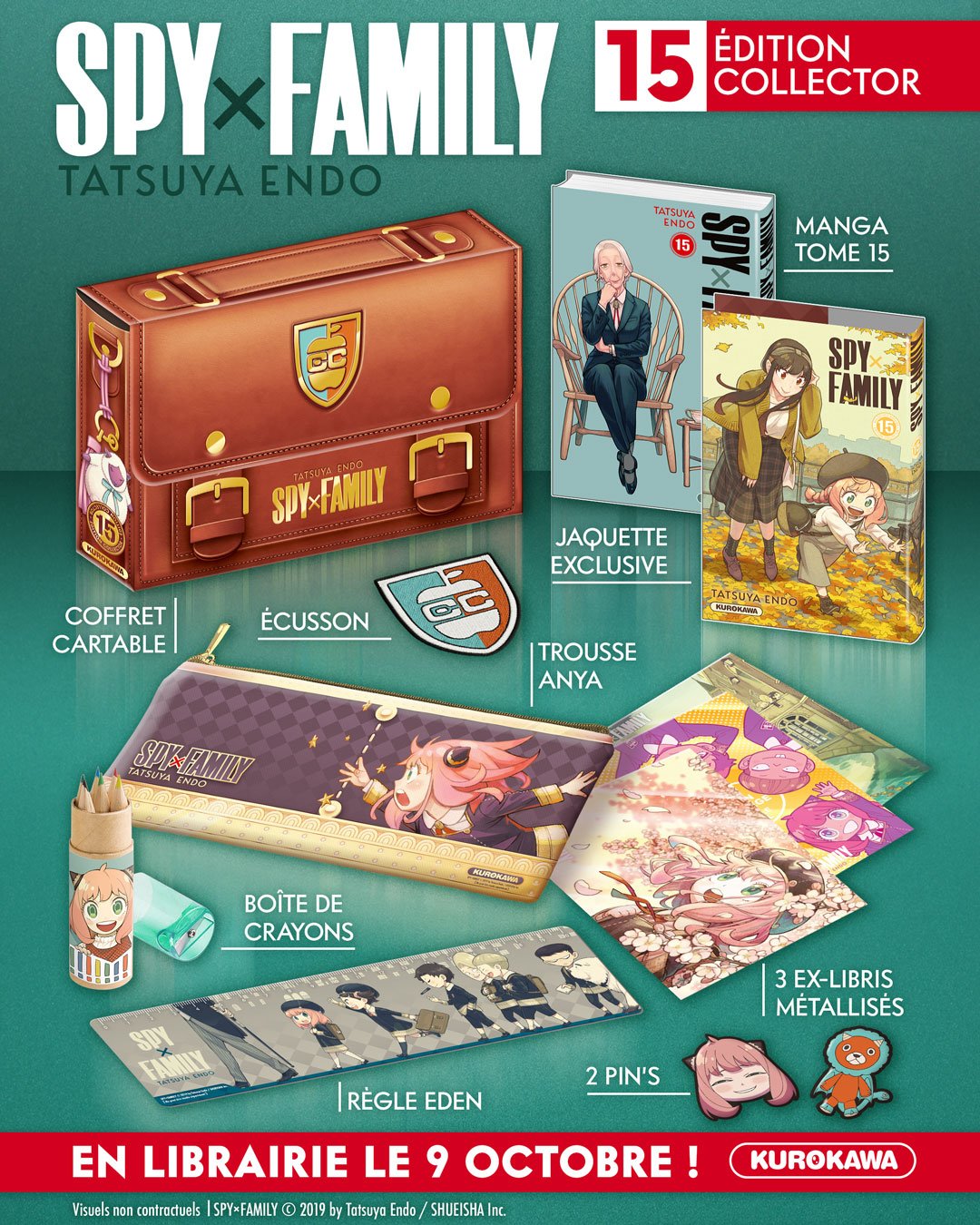Manga Spy x Family Tome 15 édition Collector
