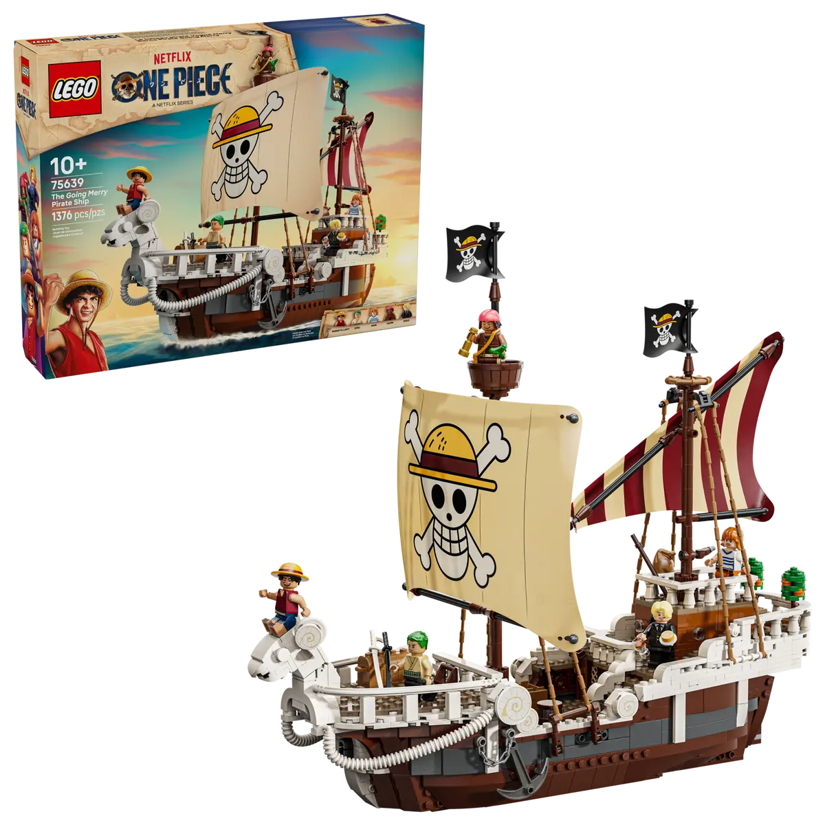 Où acheter le set LEGO One Piece - Le bateau pirate Vogue Merry ?