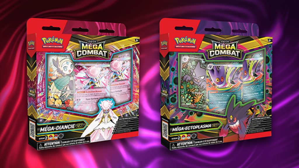Deck Pokémon Méga-Combat de Méga-Ectoplasma et Méga-Diancie