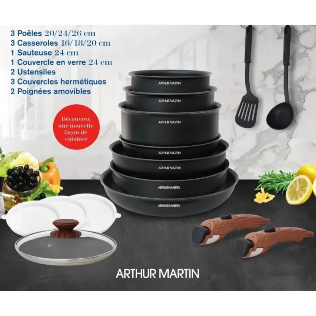 Batterie De Cuisine Arthur Martinnull