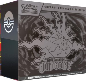 Coffret Pokémon Dresseur d'Élite ETB Nuit Noire : où l'acheter ?