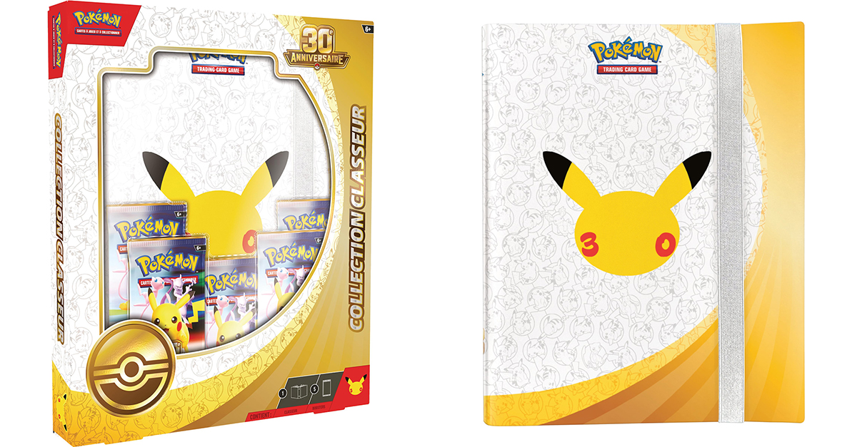 Visuel du coffret Pokémon Collection Classeur 30 ans