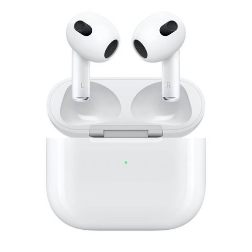Ecouteurs True Wireless Apple AirPods 3 avec boîtier de charge Lightning à 99€