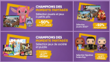 Jeux, jouets et Lego : le deuxième à -50% (large sélection)